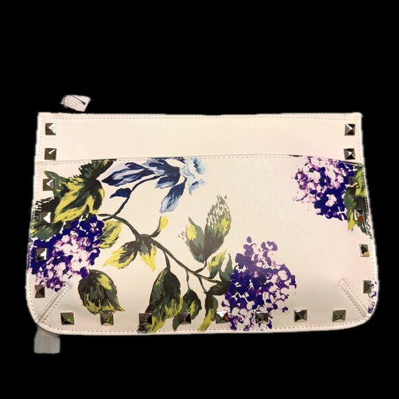 Handbags - NWT White House Black Market / Hydrangea / Ecru
